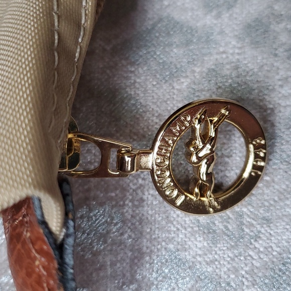 Longchamp Le Pliage Bag - Medium - Tan - Picture 10 of 12